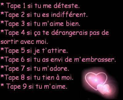 tape sur quelque chose